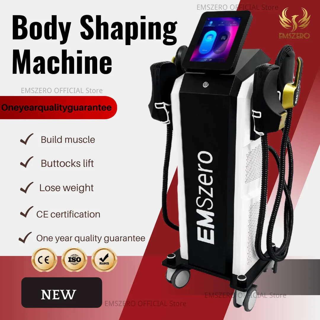 

Portable EMSzero 6500W Electromagnetic Shaping Machine NOVA Muscle Stimulator Body Shaping Salon Equipment