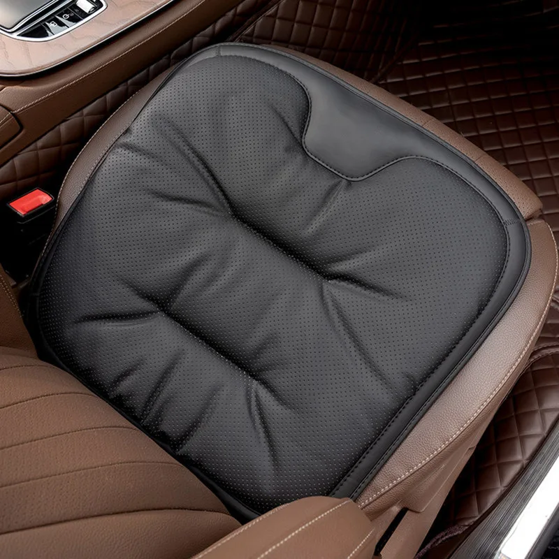 

Universal Car Seat Covers Nappa Leather Front Seat Protection Cushions Thickened Non-Slip Seat Cushions Protector Pad Set