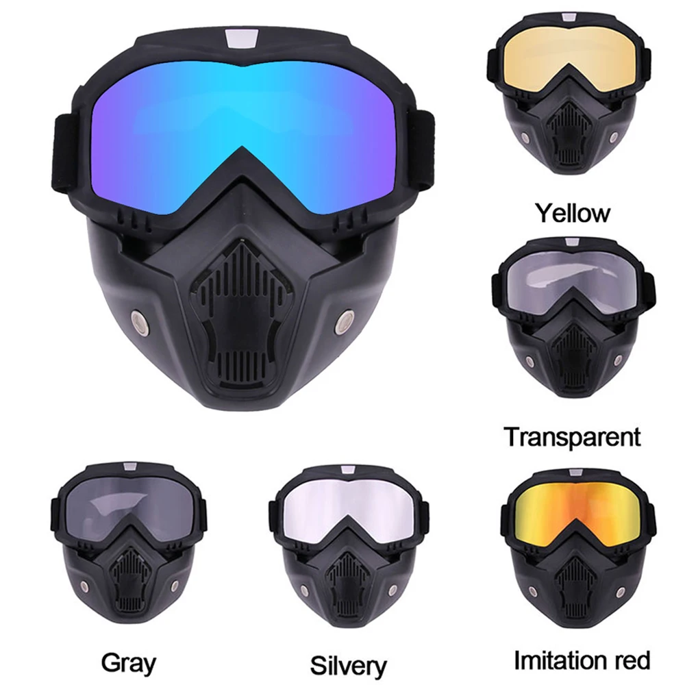 Motorrad Helm Brille Masken Radfahren Reiten Motocross Sonnenbrille Ski Snowboard Brillen Maske Brille Helm Taktische Winddicht