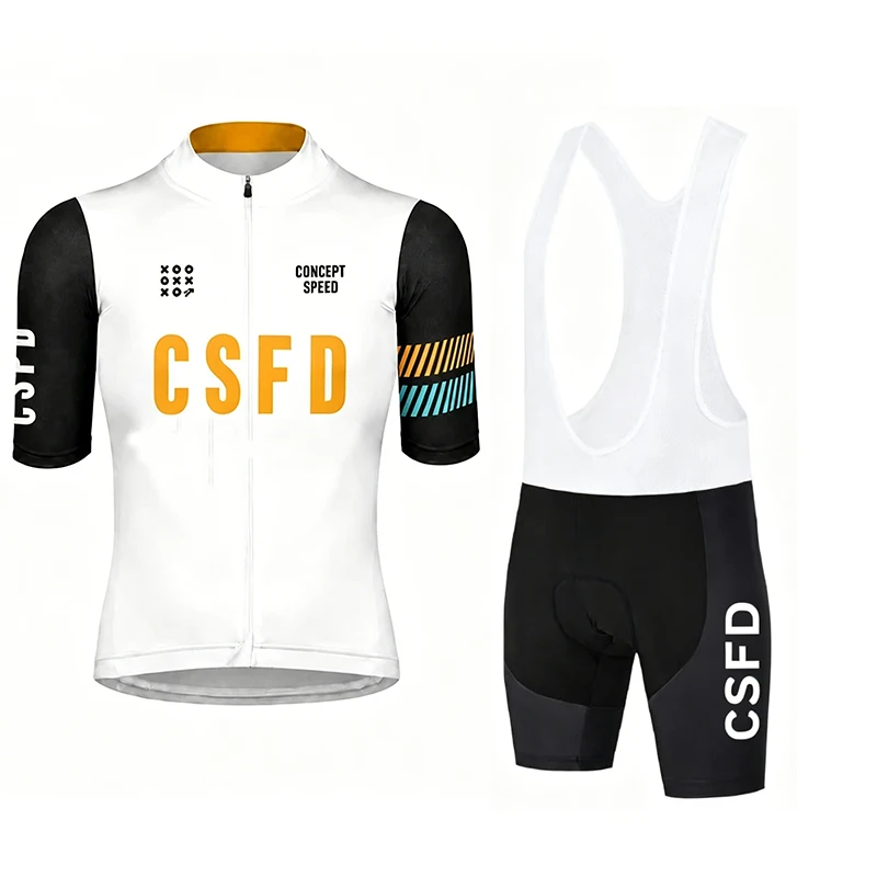

CSFD Men's MTB Cycling Jersey 2026 Summer Racing Top Triathlon Bicycle Clothing Shirt Maillot for Cycling