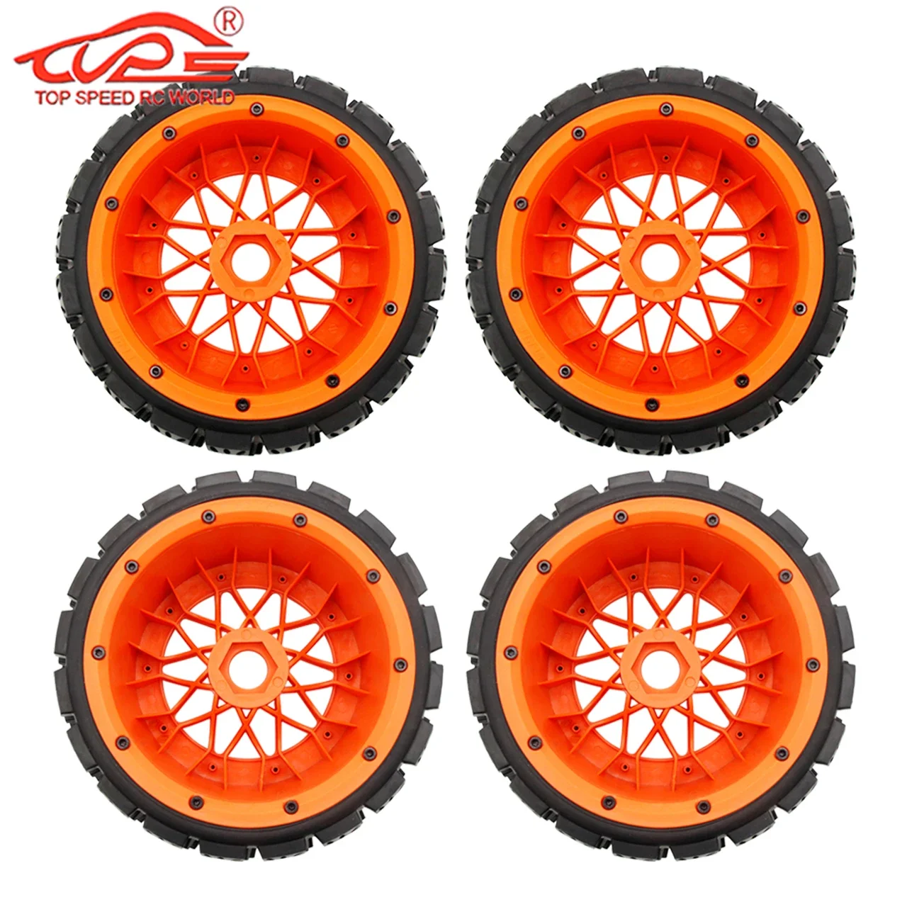 New All Terrain Front or Rear Wheel Tire Assembly 2pc or Inner Foam Skin Kit for 1/5 Rc HPI ROFUN ROVAN Kingmotor BAJA 5B Parts