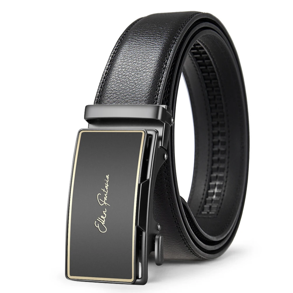 Mode Designer Gürtel für Männer Hohe Qualität Echtes Leder Männer Gürtel Legierung Schnalle Automatische Gürtel Business Gürtel Männer