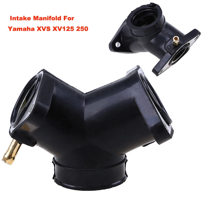 Coletor de admissão do carburador para yamaha virago dragstar v-star xvs125 240 xv125 250 joint boot carburador interface adaptador tubo