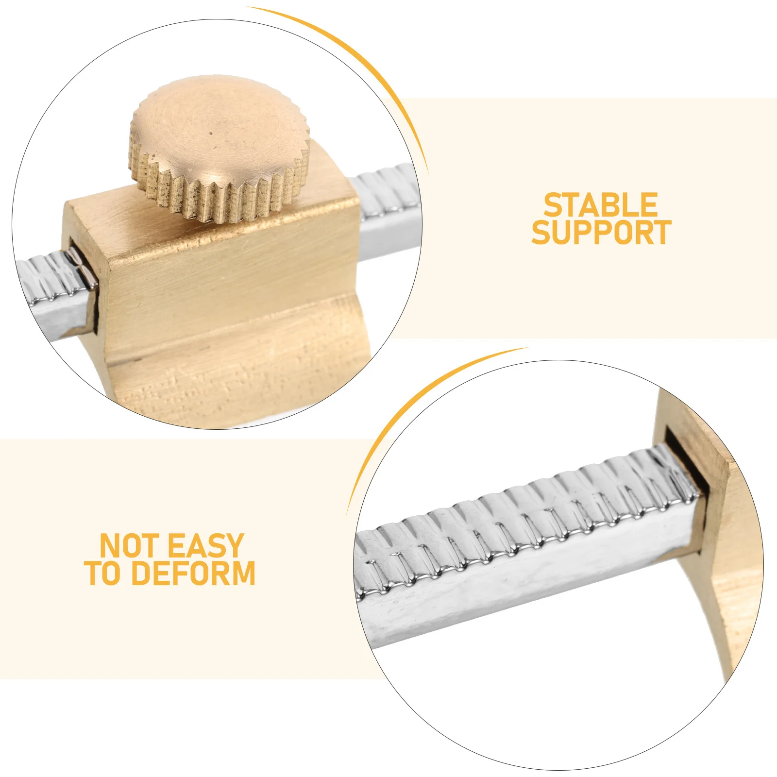 البوق صمام الشريحة البنصر حامل المسمار المعادن آلة موسيقية ملحق تعزيز قبضة الاستقرار الراحة يصلح لمعظم