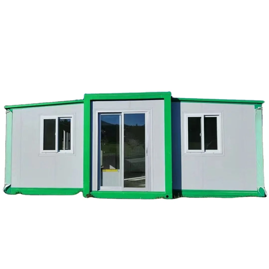 Casa prefabbricata portatile di lusso moderna Casa contenitore mobile pieghevole di nuovo design per garage e stoccaggio
