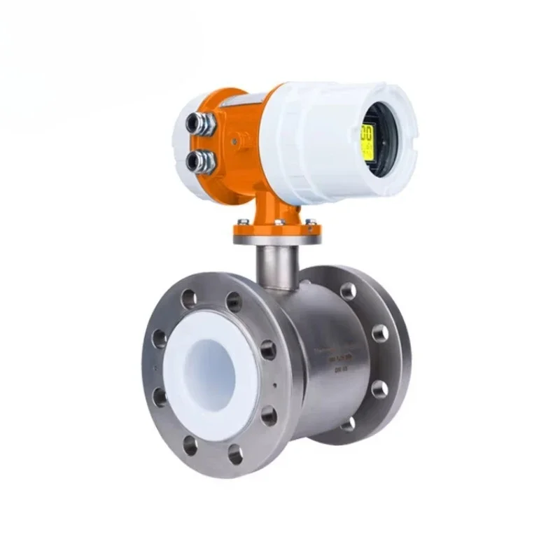 

JIDE Electromagnetic flow meter 4-20ma RS485 Pulse Output Magnetic Flow Meter for Water Liquid Wastewater treatment