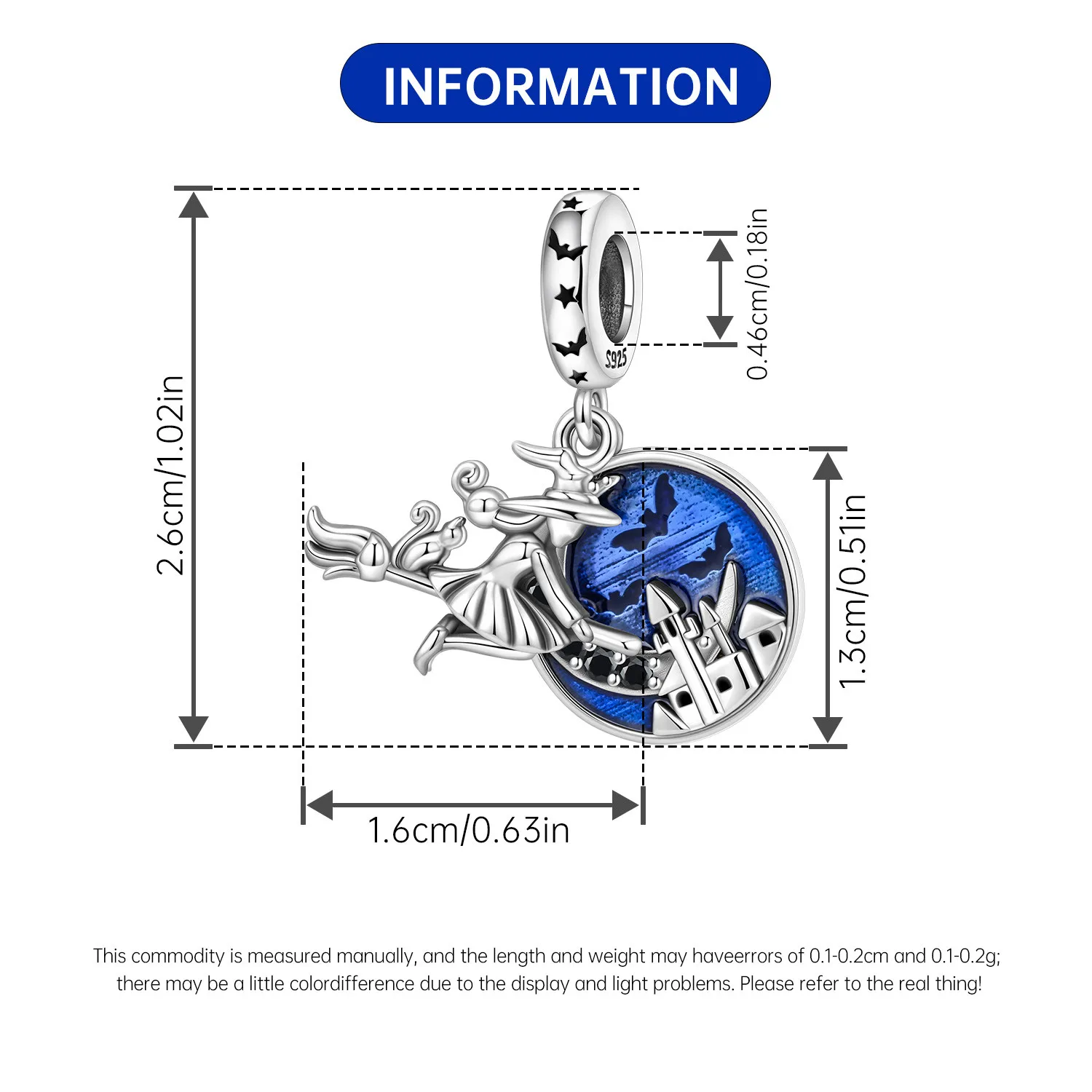 PANPOKI 925 Sterling Silber Roter Totenkopf Apfel Anhänger Perlen Original Anhänger Armband Charm Schmuck Party DIY Trendige Geschenke – Detail 15