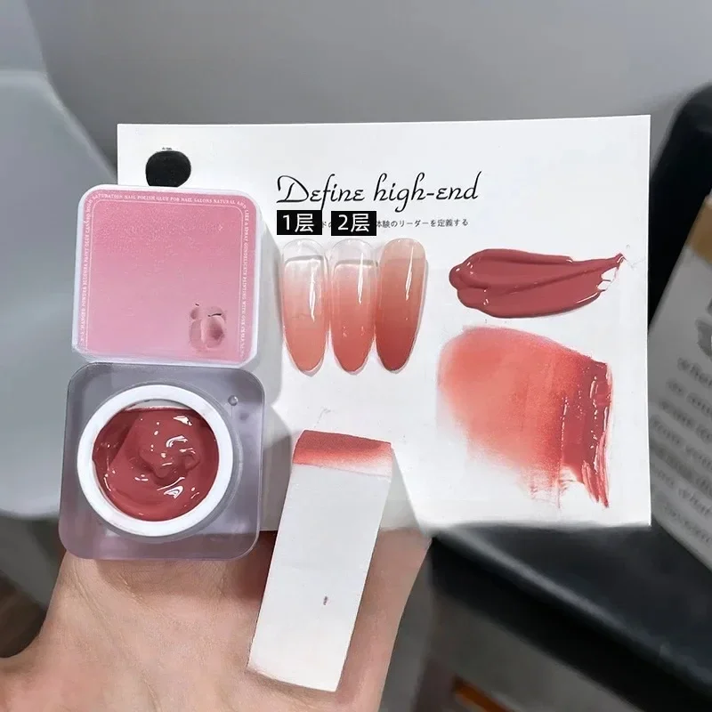 Le Gel de tapotement lavable coloré peut être peint boîtes de poudre tamponnante Gel de tapotement dégradé de haute saturation naturel et délicat