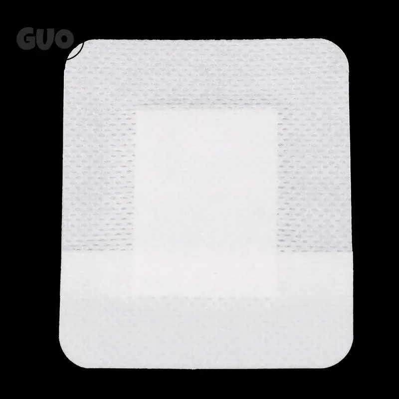 20pcs Large Size Hypoallergenic Non-woven Medical Adhesive Wound Dressing Band Aid Bandage Large Wound First Aid 6*7cm