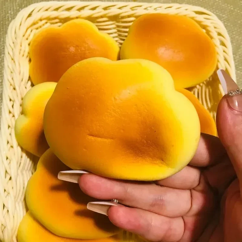 Juguete Blandito de Nube Color Caramelo con Rebote Lento, Música al Apretar, Descompresión y Alivio del Estrés