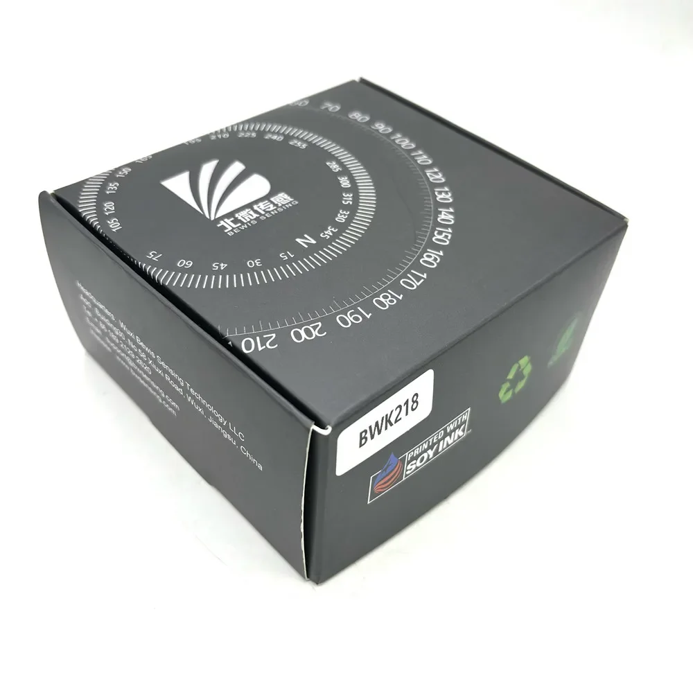 

In stock Single-axis tilt sensor BWK218 0-20mA output angle sensor Inclinometer manufacturer