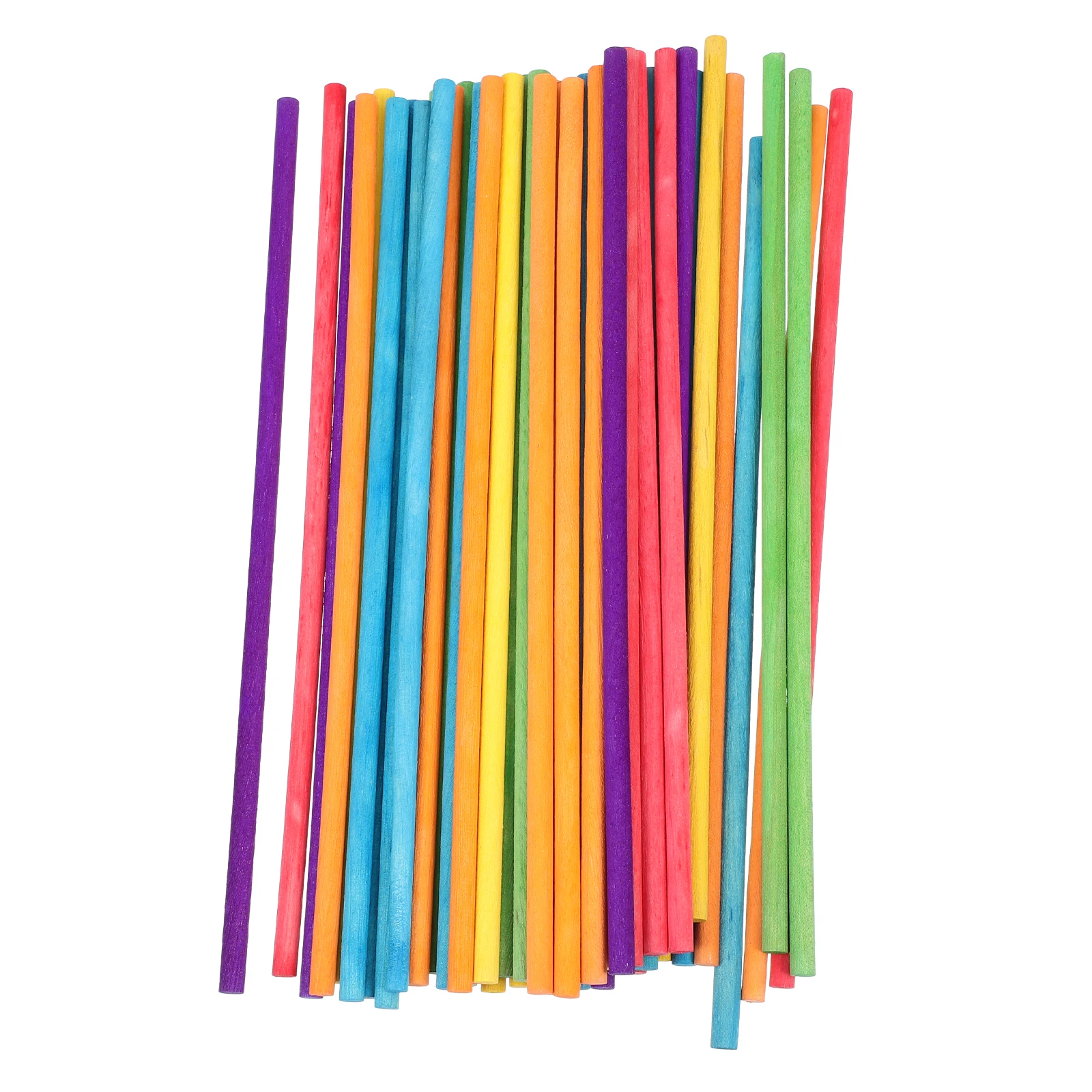100Pcs Music Rhythm Sticks Wooden Educational Percussion Instrument for Early Learning Musical Stick Accessories