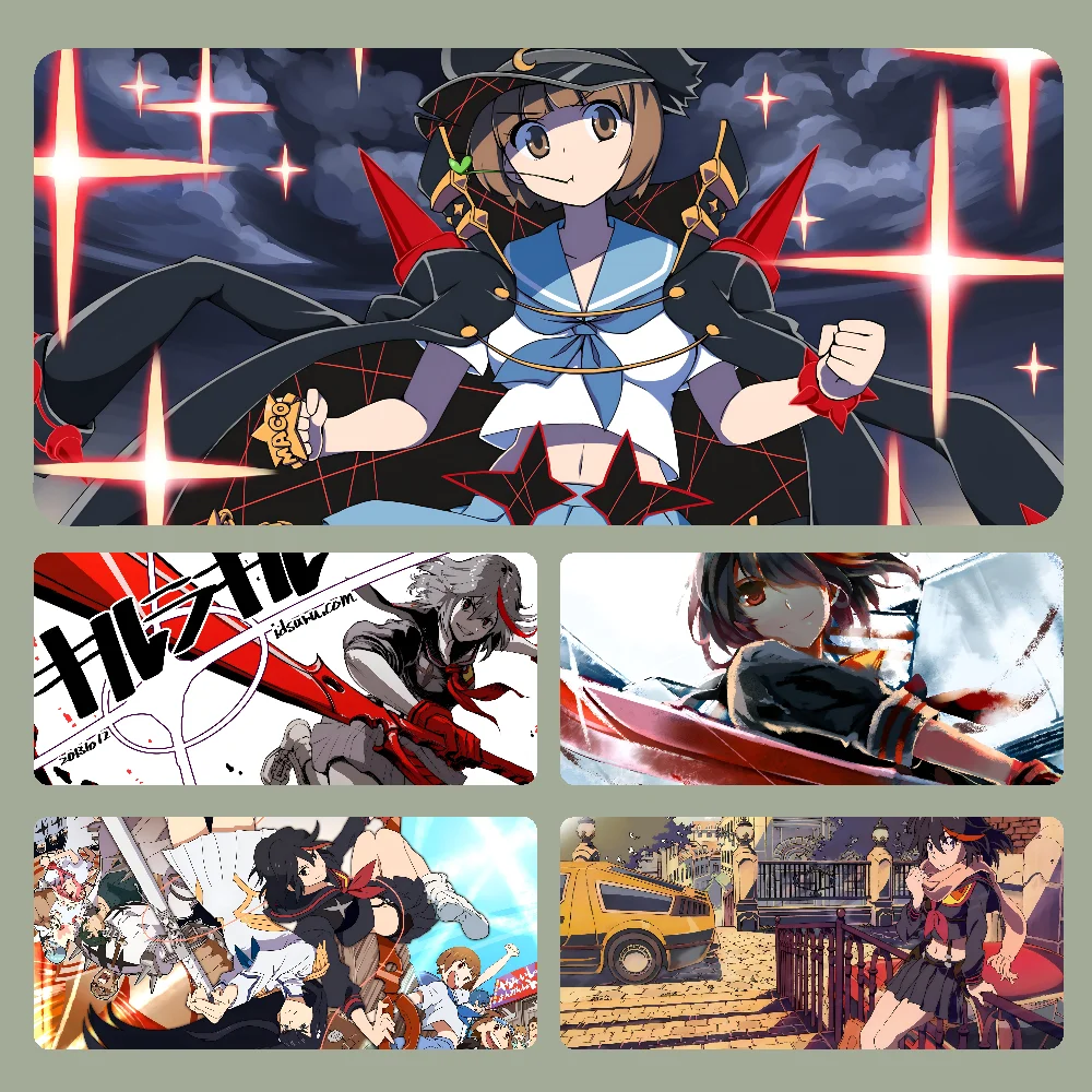 

K-Kill La K-Kill Mousepad Large Computer Gaming Accessories MousePads Desk Mats Anti-slip Laptop Soft Mouse Pad