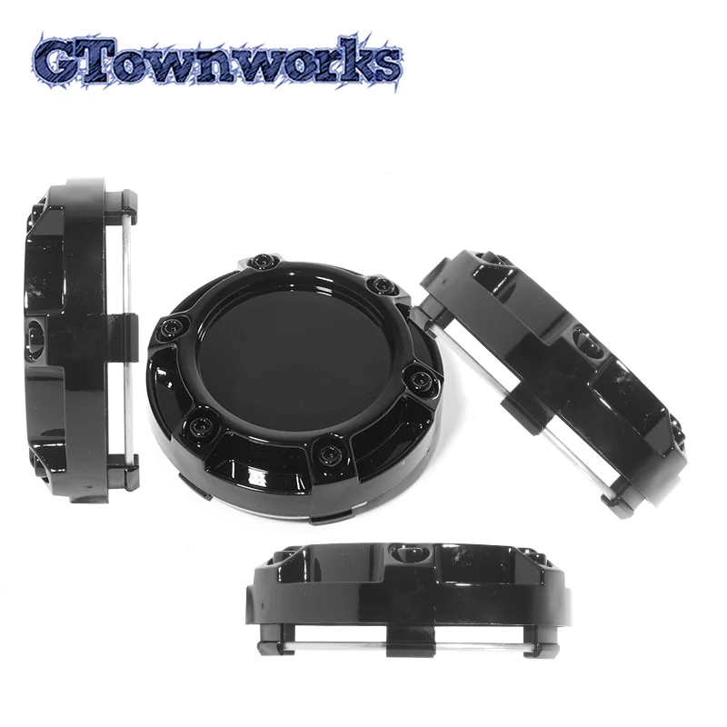 

GTownworks 1/4pcs 76.5mm OD 73.1mm ID Wheel Center Hubcap for Car Accessories Universal Car Wheel Center Hub External Parts ABS