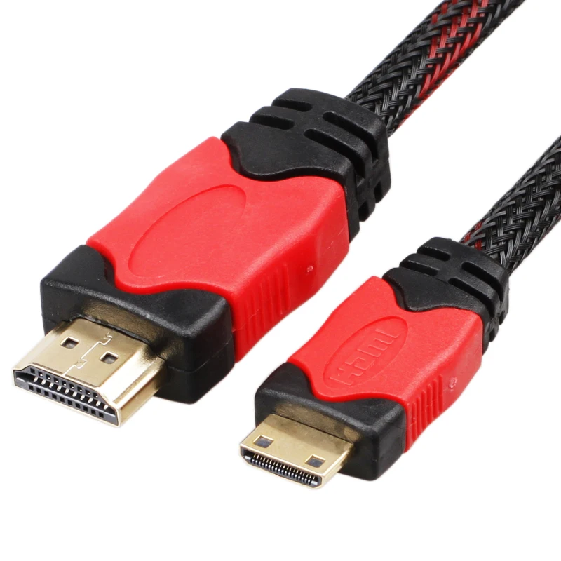 

Для мини-HDMI стандартный мини-HDMI-кабель с большим и маленьким разъемом, кабель-конвертер, ультрабук, плоский экран, ТВ-камера