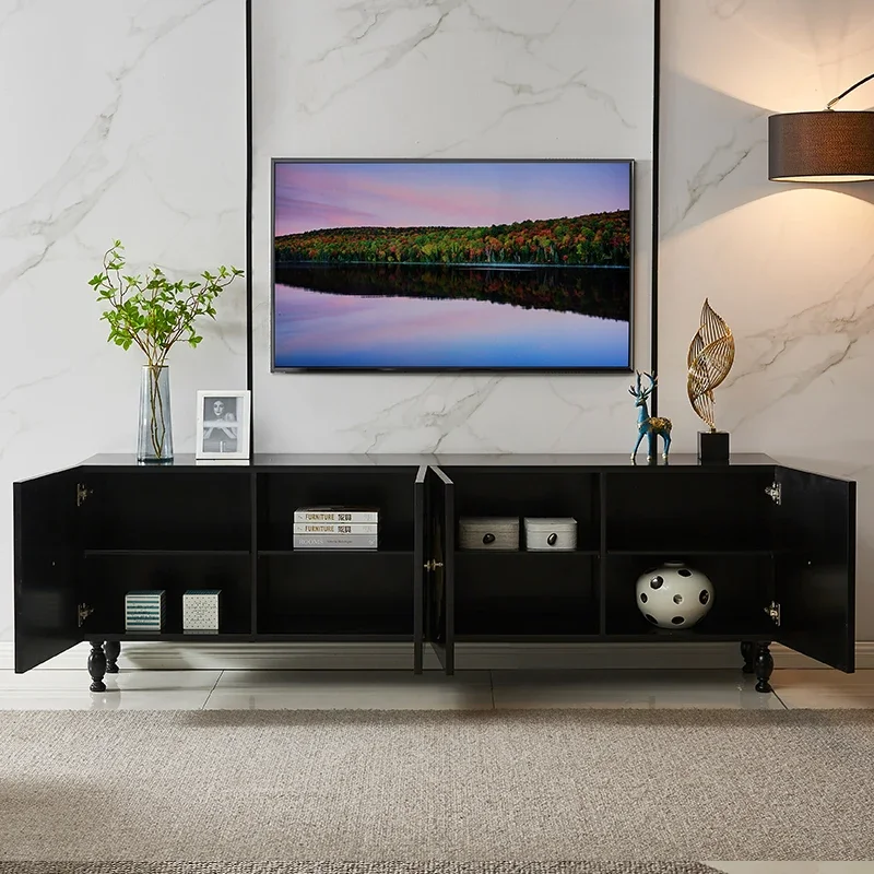 

Living Room Storage Place Tv Stands Entertainment Center Media Console Luxury mueble para tv Farmhouse Salon mueble para tv