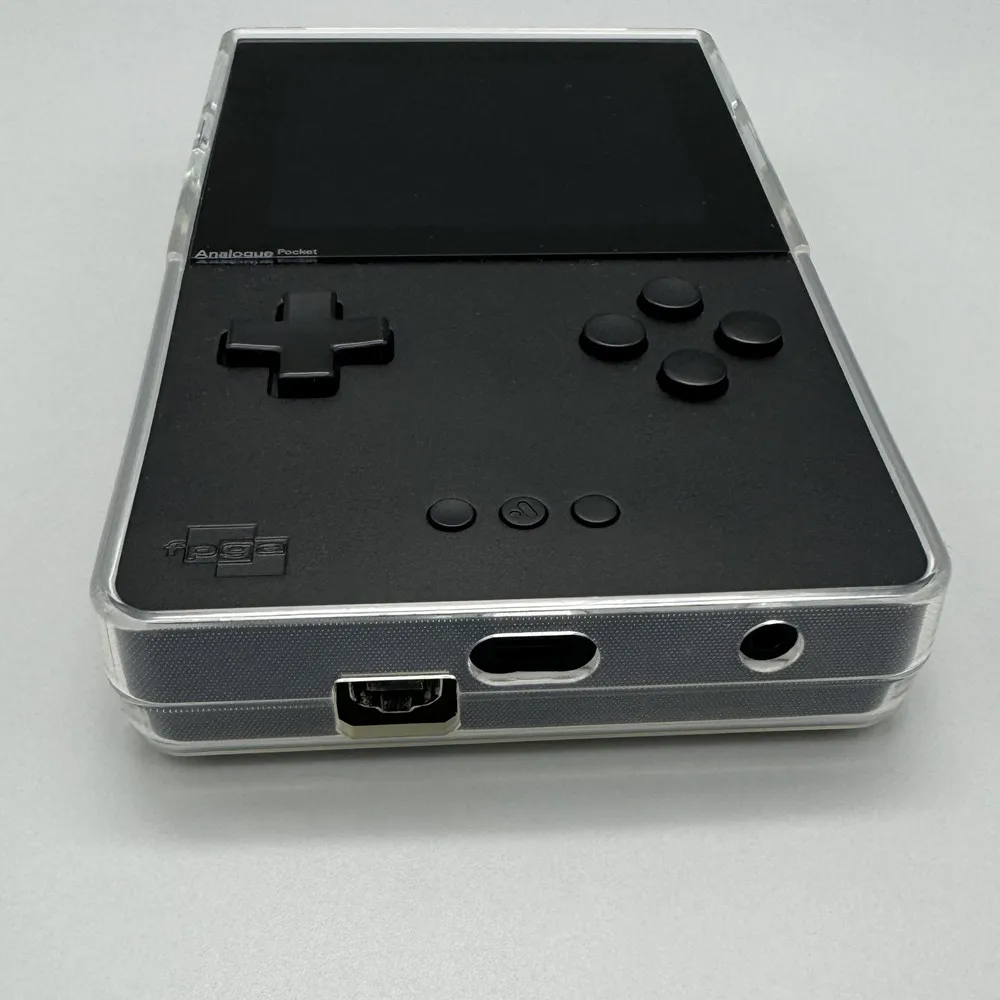 Soft Crystal Clear Tpu Protective Shell Skin Case Cover for Analogue Pocket Handheld Game Console