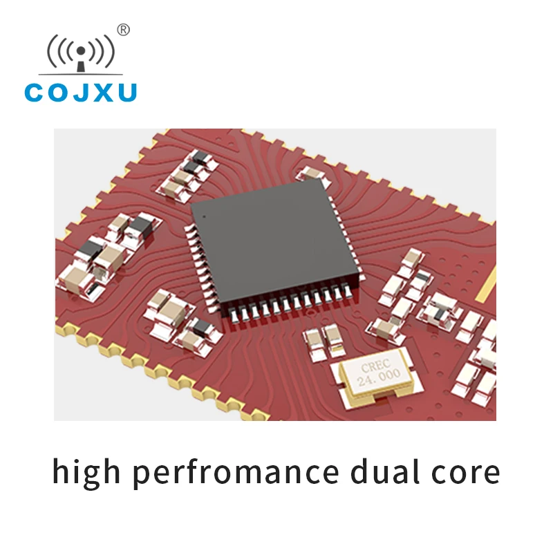 CC1310 Star Network Wireless Module 14dBm 30dBm COJXU E70-NW Series Stamp hole Antenna Wireless Transmitter Rf Module