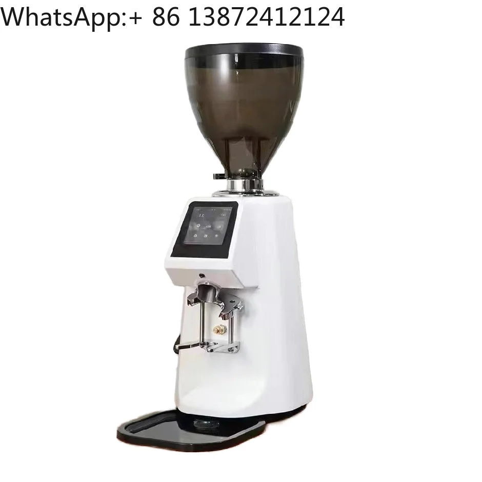 

Cafe Industrial Professional LED Commercial Espresso 74MM Stainless Steel Electric Coffee Grinder