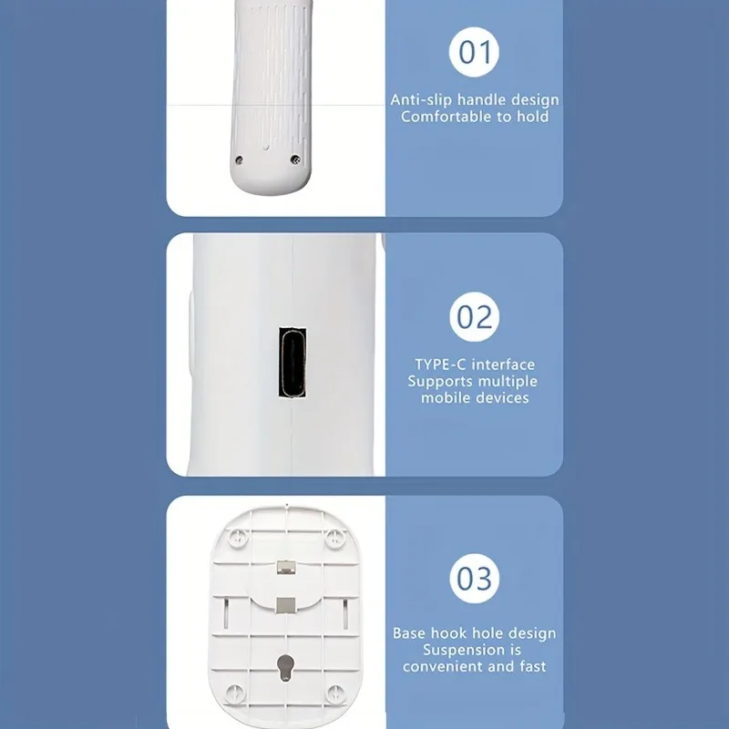 A Clip-On Mini Fan, USB Rechargeable, Ideal for Outdoor Travel And Office Use, Portable Desktop Clip Fan, Space-Saving Design, Small Table Fan, Quiet Yet Powerful Airflow image 4