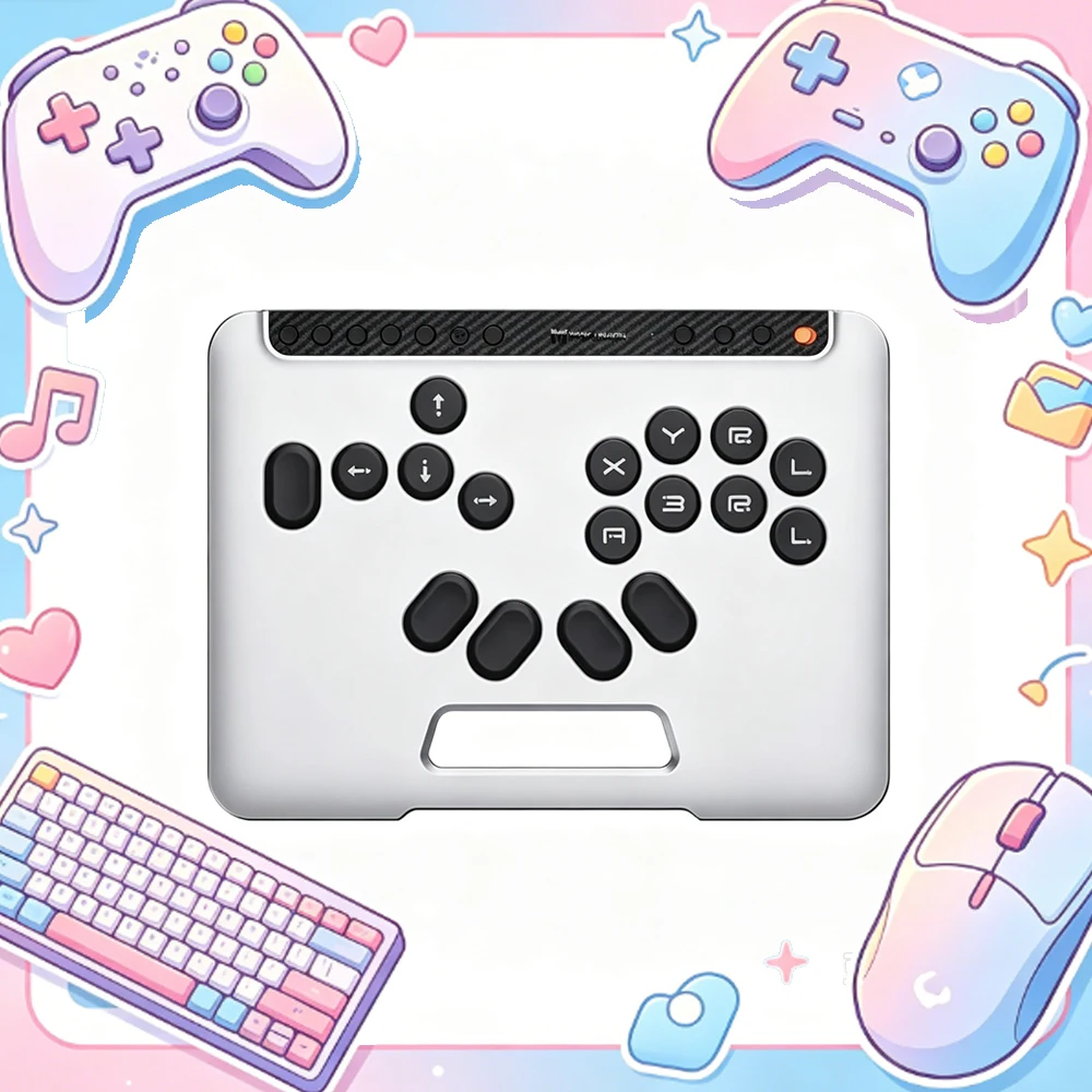 MOJHON DOUJIANG Leverless Controller Fighting Keyboard Customized Biaxial Gaming Keyboard Hot Swapping for PC/Steam/Switch 2