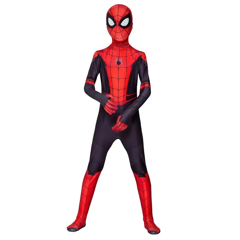 Superhero SpiderMan Cosplay SpiderMan Costume Cosplay Costumes Unisex Halloween  Kids Adult Costume Spider Man Jumpsuit