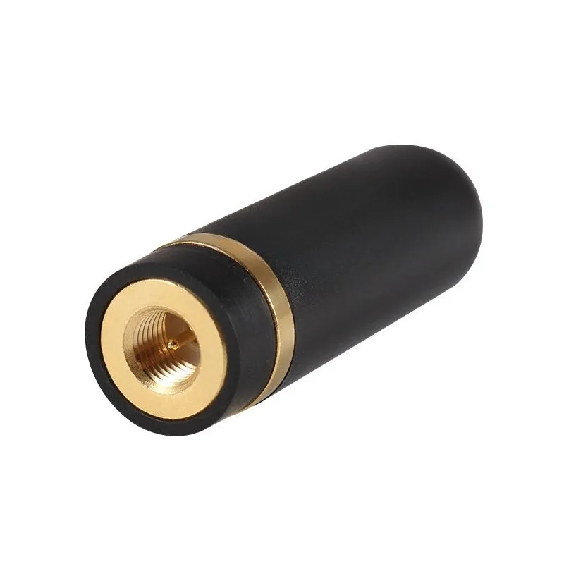 SRH805S UV Double-segment Ultra-short Mini Bullet Handheld Walkie-talkie Antenna 4.5cm
