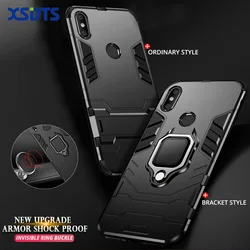 Armor Shock Proof Case For Xiaomi Mi MIX 3 Max 2 2s PC+TPU 3D Shield Phone Case Cover Coque