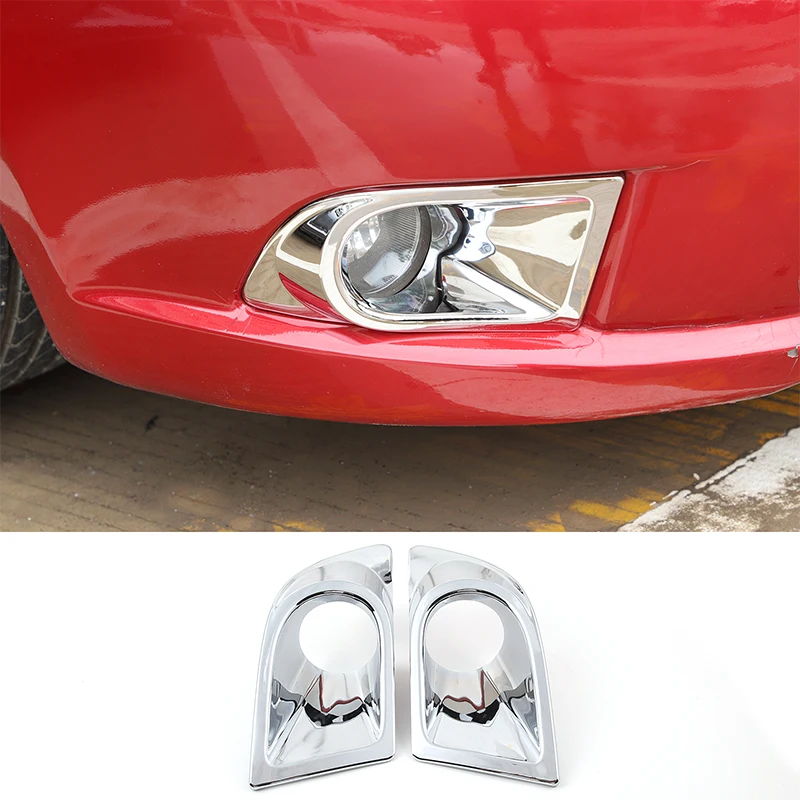 

For Mitsubishi Eclipse 2006-2011 ABS Bright Front Fog Lamp Frame Car Accessories