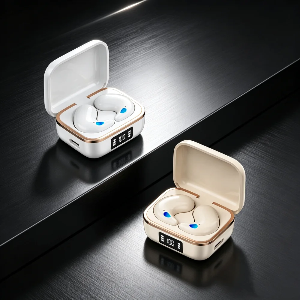 TWS Wireless Earbuds Bluetooth Headset High-performance Bluetooth Headphones Effortlessly Handle Complex Orchestral Audio Tracks