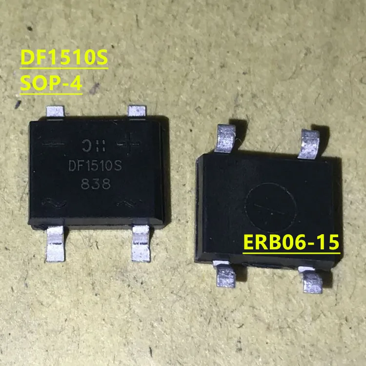 10Pcs/Lot ,  DF1510S DF1510 1.5A1000V  SOP-4  ,New Oiginal Product New original Welcome to inquire and purchase ，fast delivery