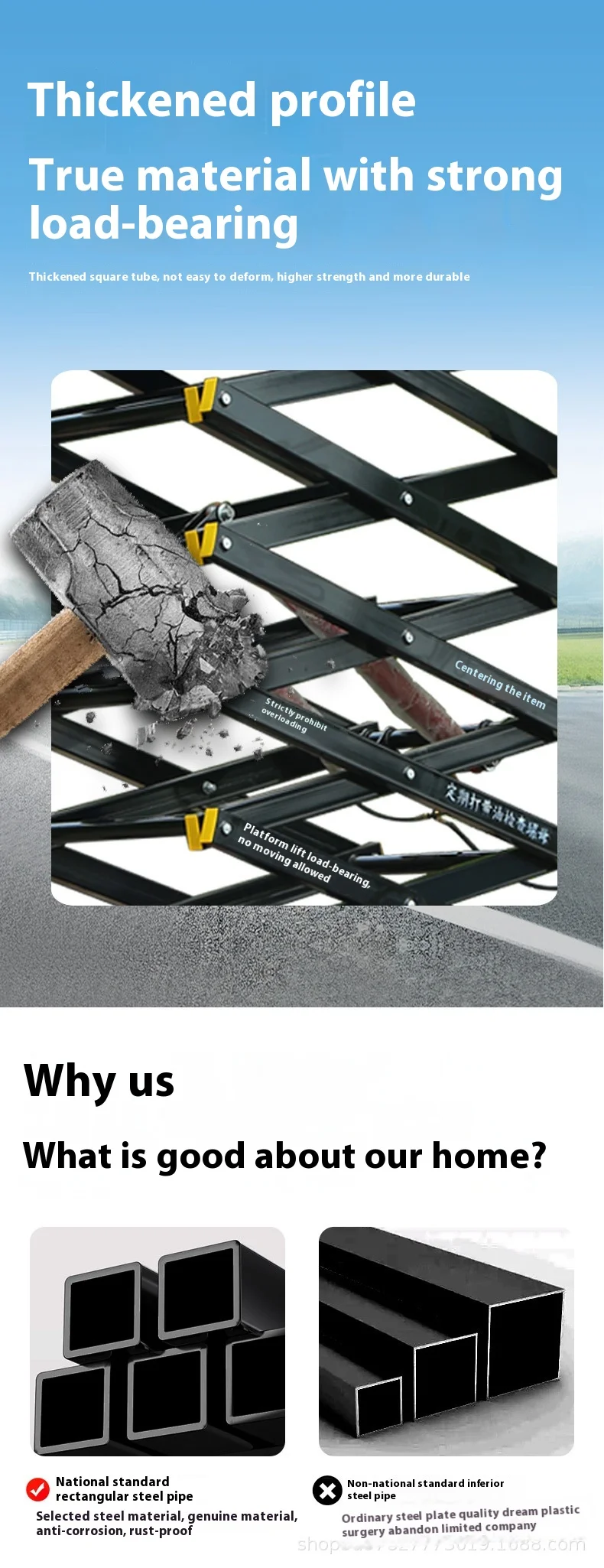 Three-wheeled tricycle scissor lift multi-functional lifting platform electric scissor lift