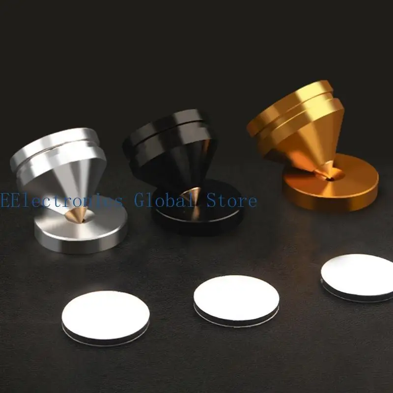 

462B Speaker Isolation Feet Pads Speaker Spikes Stands Foot Pins Super Load-bearing with for 3M Self-adhesive Mats Spare Part