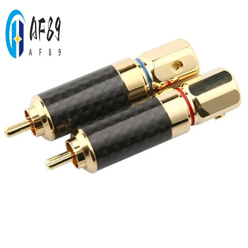 

AF89-4 Set Hifi RCA Connector RCA Plug Speaker Terminal Audio Power Subwoofer Amplifier