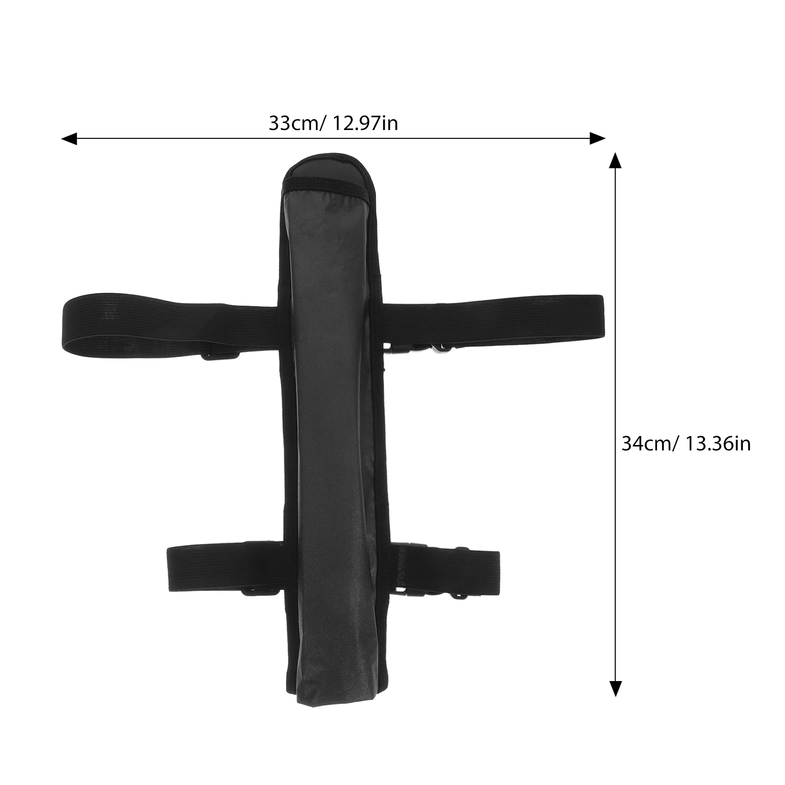 1pc Bind Leg Bag Unique Design Night Safety Foldable Handheld Fan Pouch Storage Tai Chi Kung Fu Exercise Portable Cloth Hand Fan