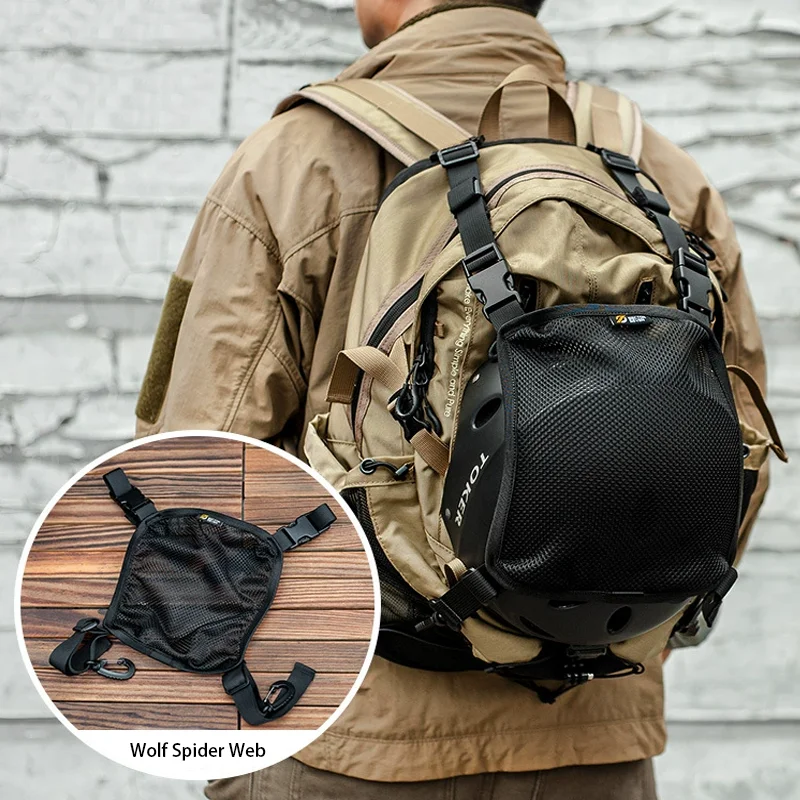 

Helmet Pack Multi purpose Modular Lightweight Load Equipment, Motorcycle Multi functional Accessory Pack
