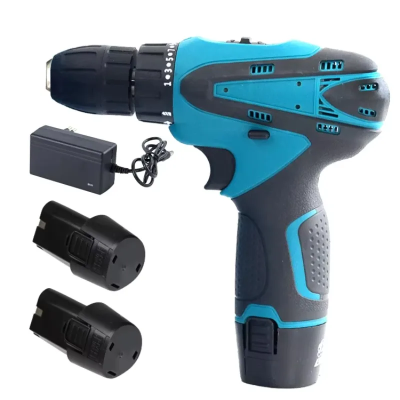 

12V Mutilfuction Lithium Battery Electric Drill Powerful Cordless Drills Rechargeable Tool Power Drills