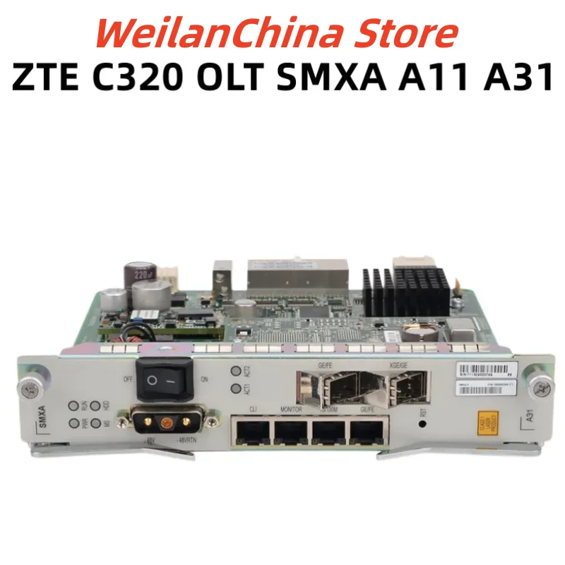 Original ZTE C320 OLT SMXA/3 A31 A11 A30 control board 10G uplink board