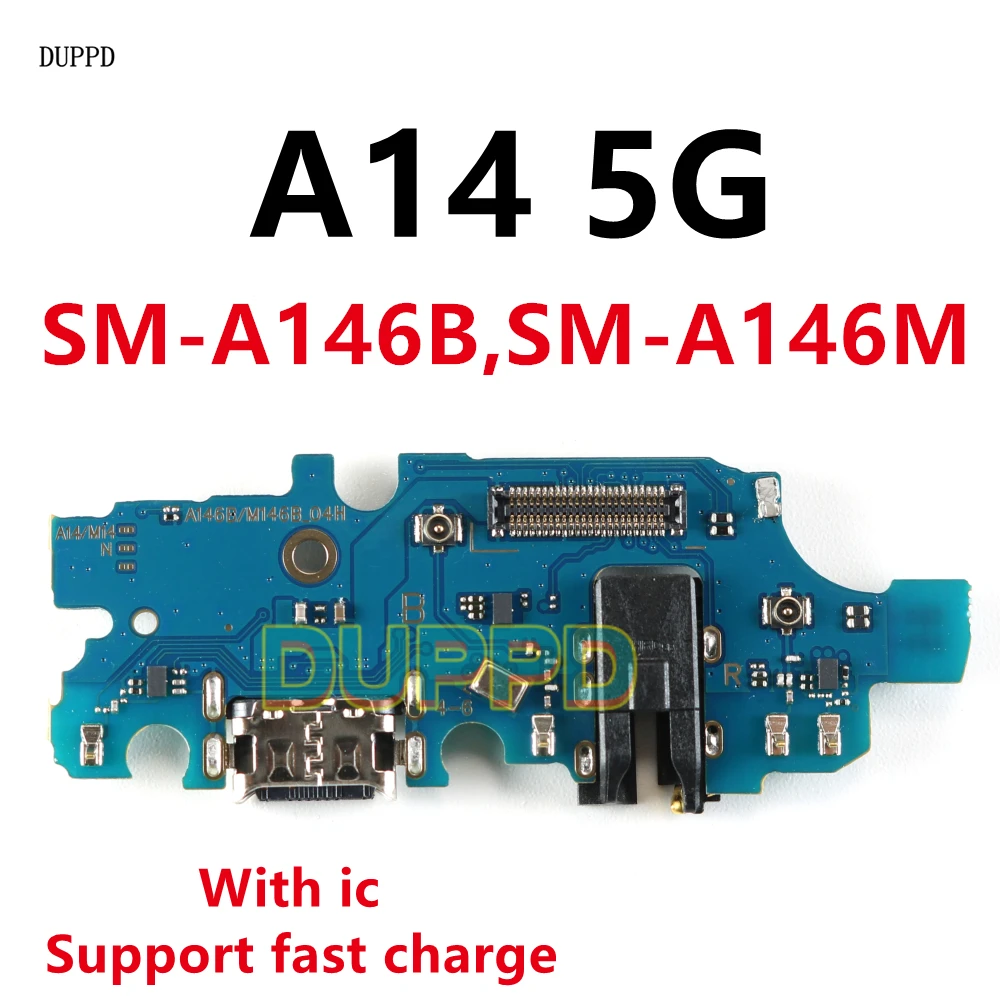 

USB Charge Port Jack Dock Connector Charging Board Flex Cable For Samsung Galaxy A14 4G 5G A145F A145 A145P A146