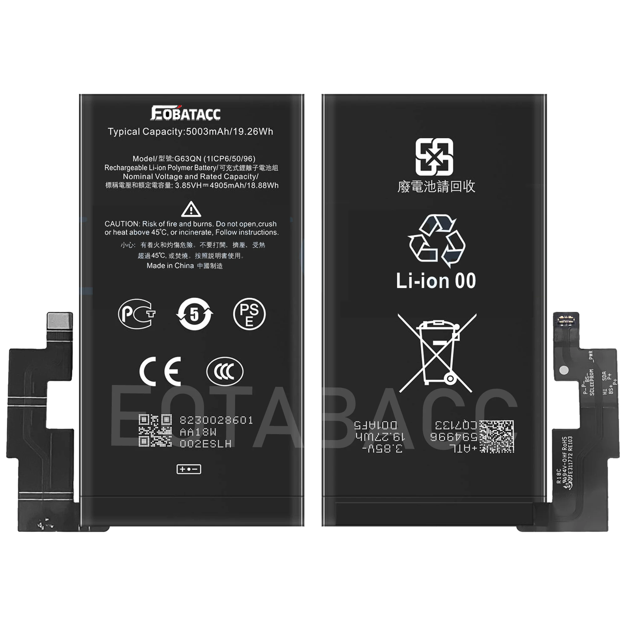 2026 Years 100% Original Brand New  G63QN  Replacement Battery For Google Pixel 6 pro  Batteria+Free Tools
