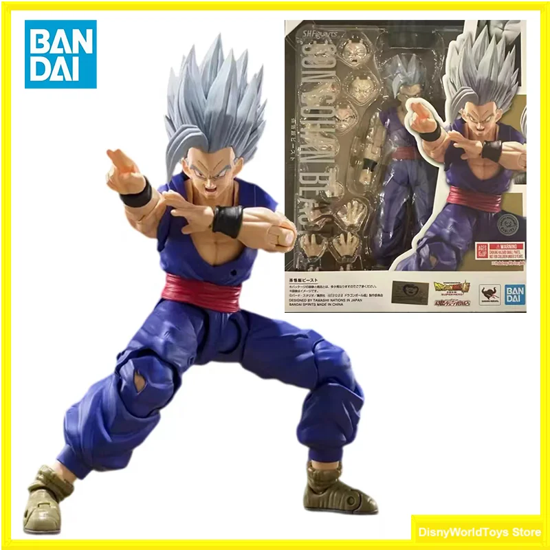 

100% Original BANDAI S.H.Figuarts SHF Dragon Ball Z Son Gohan Beast PVC 16cm In Stock Anime Action Collection Figures Model Toys