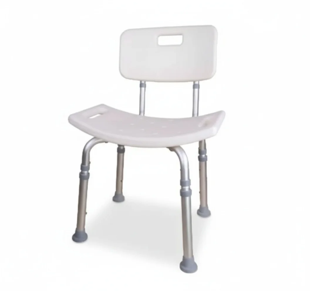 

Алюминиевый стул для ванной, регулируемая скамья для душа со спинкой, алюминиевый табурет для ванной, премиум-скамья для ванной с быстрым креплением без инструментов