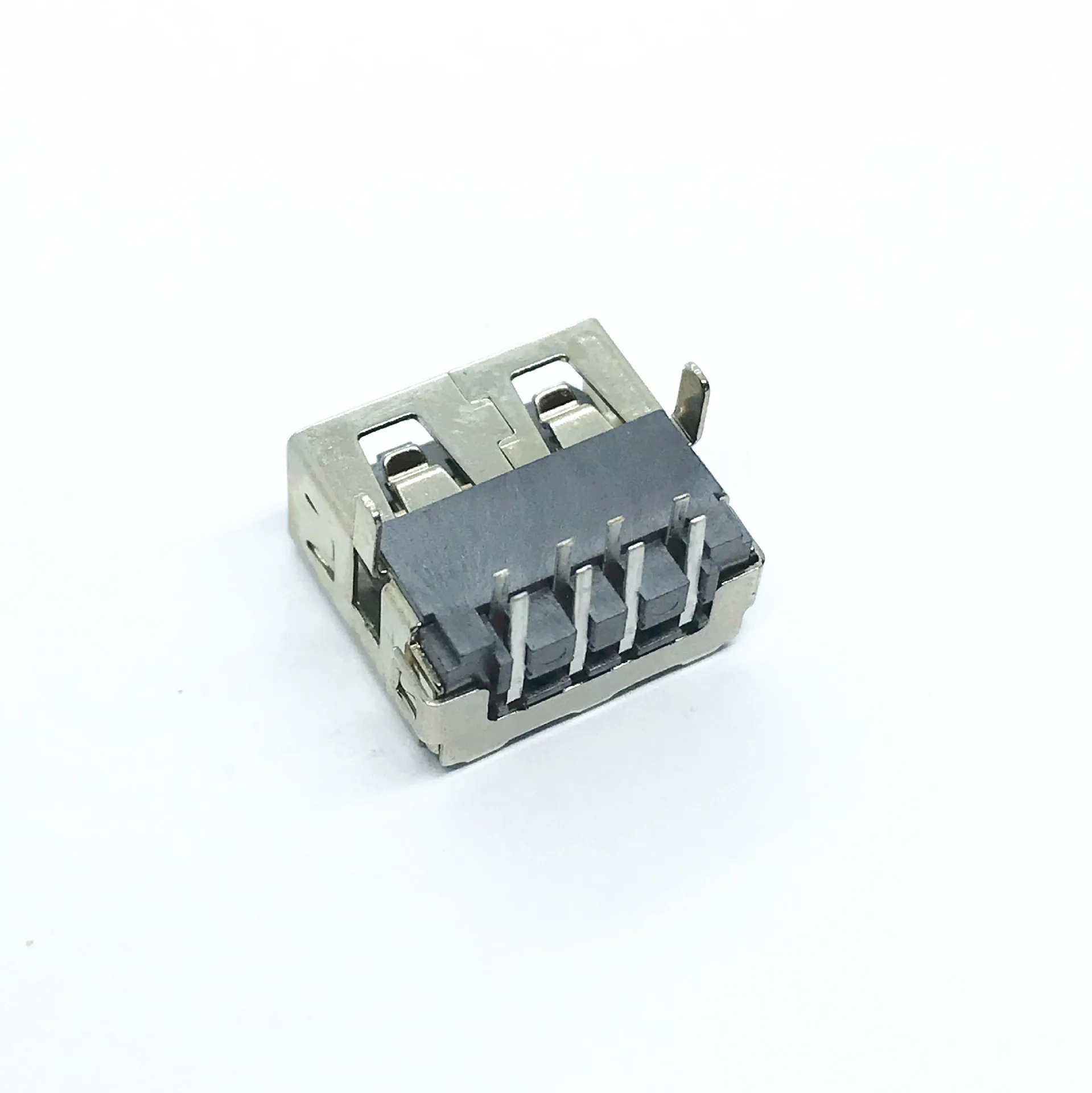 For USB AF90 degree double-sided plug female 8PIN double-sided plug, front and back plug A female, interface connector