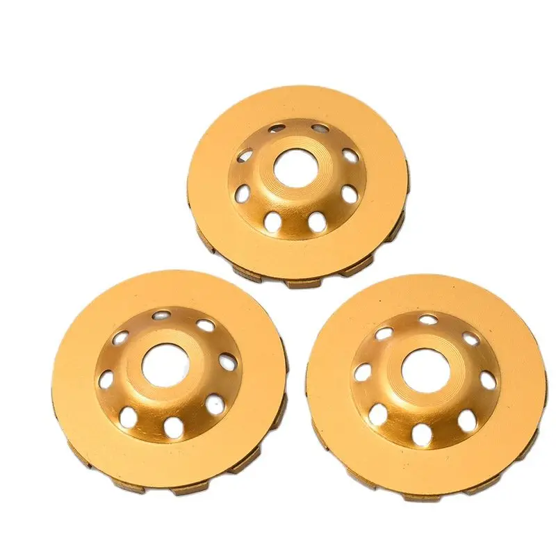 100Mm 4 "นิ้วเพชรจานเจียรชั้นแผ่นสำหรับหินอ่อนหินแกรนิตคอนกรีตประดิษฐ์หิน Terrazo กระเบื้องเซรามิค