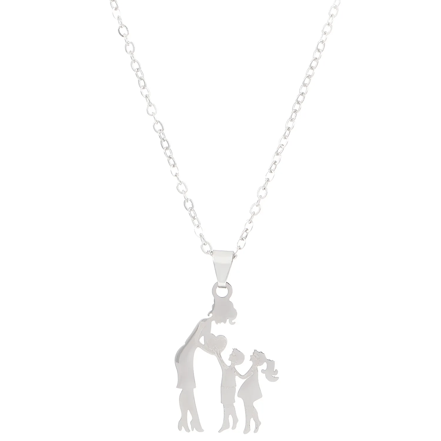 Европейский/американский стиль, золотое/серебристо-белое титановое ожерелье с буквами, цифры, подарок на День матери и День Благодарения, женское элегантное