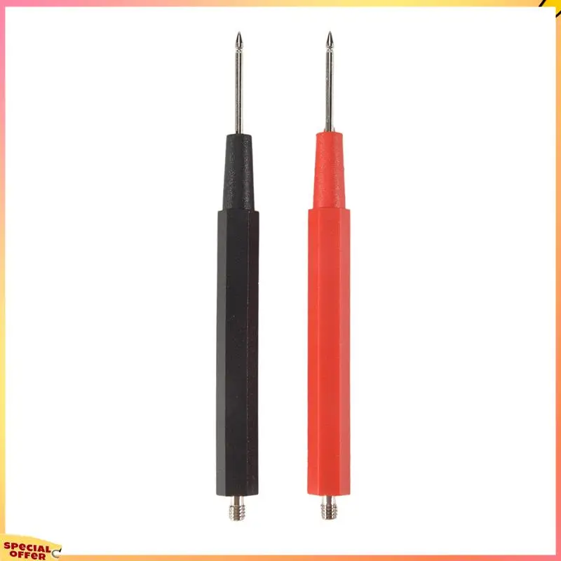 ABFI 16 шт. мультиметр тестовый щуп комплект тестовых проводов замена тестовых проводов щупы для цифрового мультиметра крокодиловые зажимы U-тип зонд