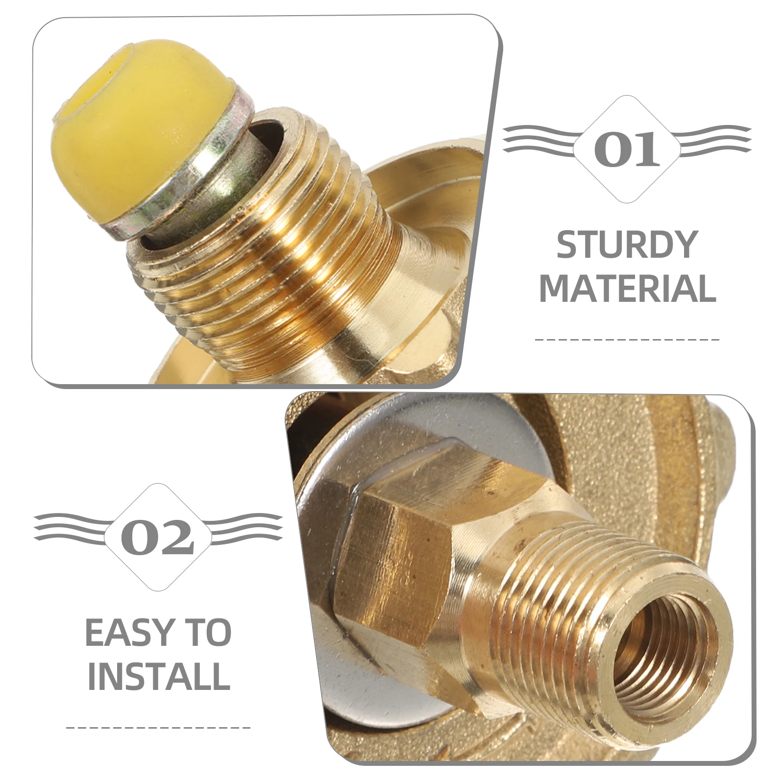 كاسيت تحويل رئيس موقد رئيس طويل خزان الغاز البروبان قابس مهايئ التخييم التنزه في الهواء الطلق استخدام خزان البروبان الاتصال السريع #5