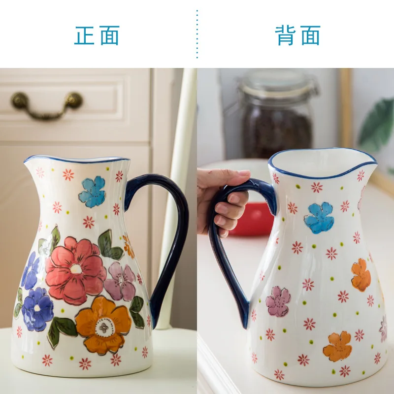 2L Large Capacity Cold Kettle Household High Temperature Hot and Cold Kettle Milk Jug