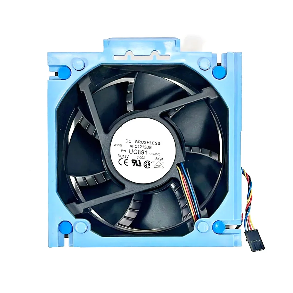 

Cooling Fan For DELL For PowerEdge T300 800 830 840 0UG891 UG891 AFC1212DE -5K24 4715KL-04W B86 DC12V