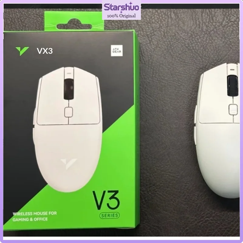 VXE Dragonfly V3 4-Mode Wireless Gaming Mouse Ultra Light Ergonomic Long Battery Life For Medium Small Hands PC Office E-sports